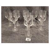 9 American Stemware Princeton Wine Glasses ?
