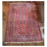 Pakistani Bukhara Wool Rug 101' x 148'