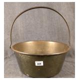 Antique Brass Apple Butter Kettle