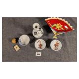 Group of Asian Table Articles Some w/ Damage