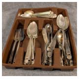 Partial Silverplate Svc Rogers Eternally Yours