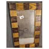 Carved Wood Mirror