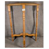 Vintage Small Half Moon Table