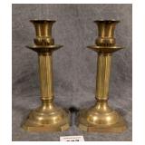 Pair of Brass Candlesticks