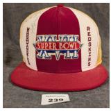 Super Bowl XVII 17 Hat Signed by Jeff Hayes