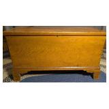 Southern Federal Yellow Pine Blanket Chest