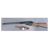 Daisy BB Gun and Stainless Pakistan Knife