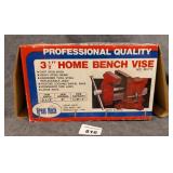 3 1/2' Home Bench Vise in Box