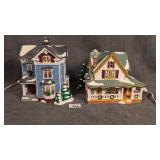 2 Dept 56 Snow Village Boulder Springs & Glenhaven