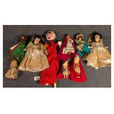 Group of Storybook Dolls & a Puppet