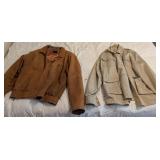 Vintage Leather & LL Bean Coats