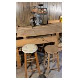 Craftsman 2.5 HP Radial Saw, Stools, Copper Flash