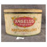 Vintage Angelus Marshmallow Tin