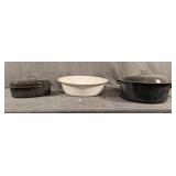 3 Pieces of Enamelware