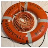 Wrightsville Beach Coast Guard Life Preserver