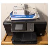 HP Photosmart Plus Printer w/ Paper & Ink
