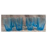 8 Hazel Atlas Capri Colonial Glasses