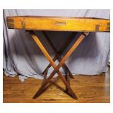 18th or early 19th Century  Mahogany Butler's Tray