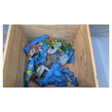 RS Wood Box w/ Dinosaur Toys