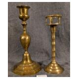 2 Brass Candlesticks