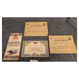 WWII Ration and Bonds Books