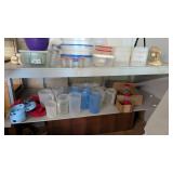 Group of Plastic Pitchers & Storage Containers