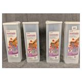 Four Bread Buddy Bread Storage Boxes