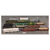 Collection of HO Scale Locomotives & Cars