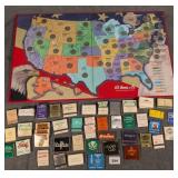 State Quarters Album & Collectible Matchbooks