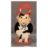 Grannycore Cow Paper Towel Holder