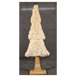 Wooly Tabletop Christmas Tree