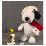 Two Snoopy Collectibles inc Magnetic Figurine