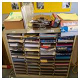 Office Paper Organizer & Contents