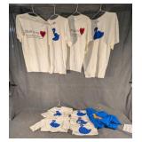 Group of T Shirts, Dog Rescue, Swan, Dog Applique