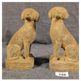 Pair of Dog Bookends