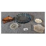 Vintage Ash Trays Inc Copper Wheelbarrow