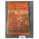 1962 Healthway Products Almanac