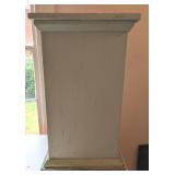 Painted Wood Pedestal