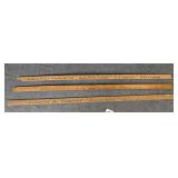 3 Robersonville Advertising Yard Sticks