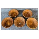 5 Basket Bowls