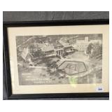 Framed Photo Pint of Greensboro Masonic Home
