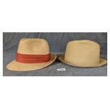 Harvard & Other Mens Summer Hats Size 7 1/2
