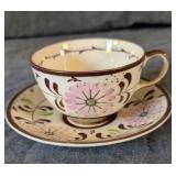 Old Castle English Luster Ware Cup & Saucer