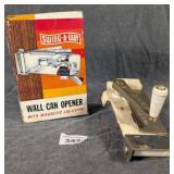 Swing-A-Way Wall Can Opener New Old Stock