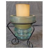 Electric Insulator Candlestand