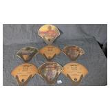 7 Vintage Greenville NC Advertising Funeral Fans