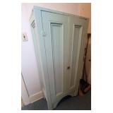 Blue Painted Jelly Cabinet