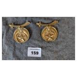2 Metal Sudan Badges