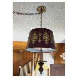Vintage Swag Lamp