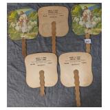 5 Robersonville NC Advertising Funeral Fans